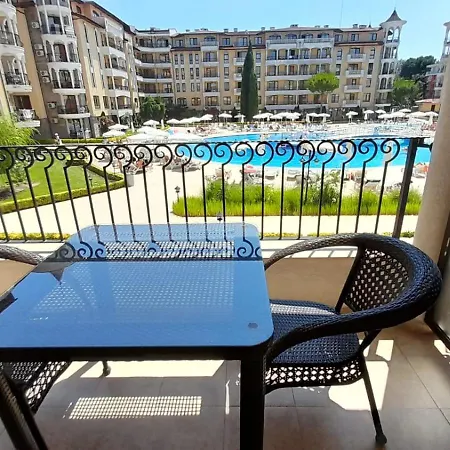 Apartment 2 Royal Sun E24 With Poolview And Big Balcony Sunny Beach